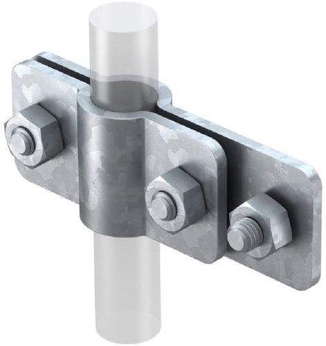 Соединитель стержня заземления и полосы OBO Bettermann 20мм фото Соединитель стержня заземления и полосы OBO Bettermann 20мм картинка